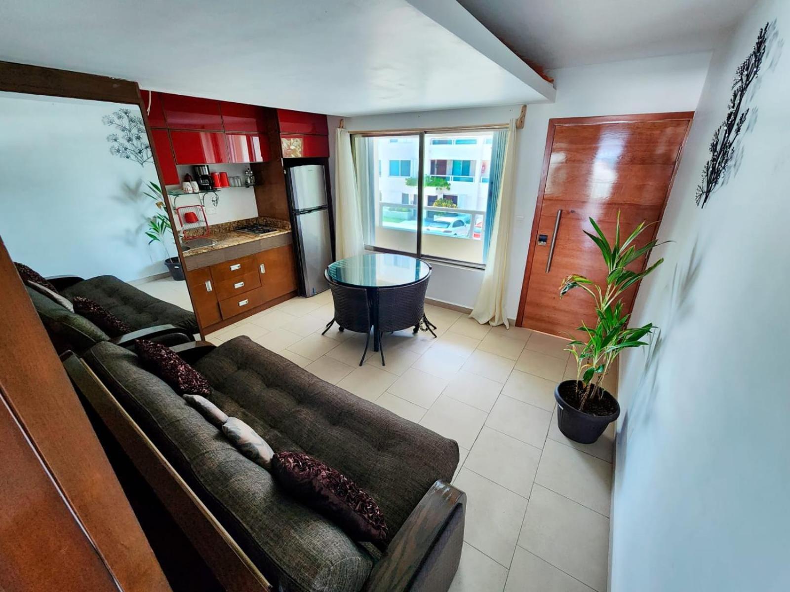 Beachfront Apartments Cancun Bagian luar foto
